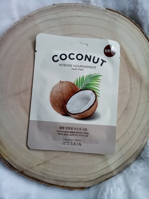 IT'S SKIN Maska do twarzy w płacie, Intense Nourishment, Coconut