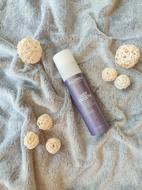 Goldwell Just Smooth Straightening Balm, Balsam do prostowania włosów, Flat Marvel 