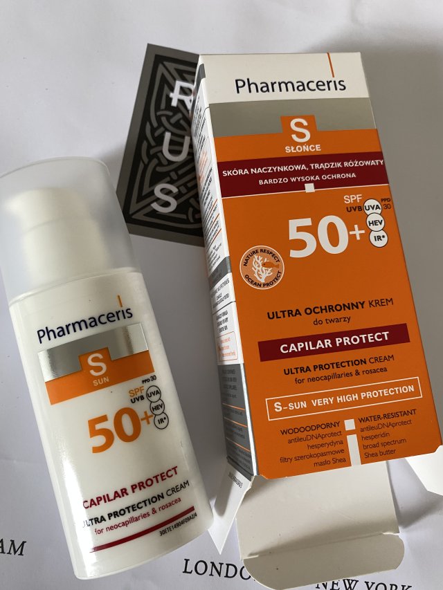 Pharmaceris S, Krem do twarzy, Capilar Protect, SPF50+