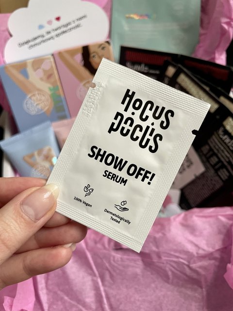 Hocus Pocus Serum do twarzy, Show Off!, Wielozadaniowe, Z azelogliciną