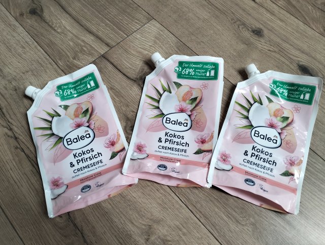 Balea Mydło w płynie, Kokos & Pfirsich