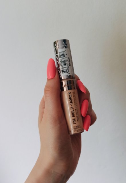 Rimmel The Multi-tasker Concealer, Korektor do twarzy i pod oczy, Wielozadaniowy, nr 020 Fair