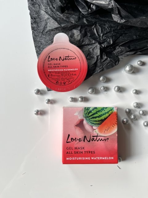 Oriflame Love Nature, Maseczka do twarzy, żelowa, nawilżająca, Arbuz