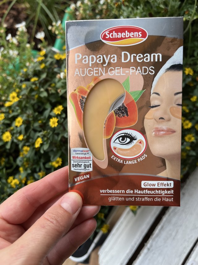 Schaebens Płatki pod oczy, Hydrożelowe, Papaya Dream
