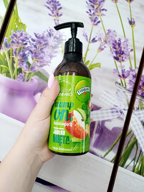 OnlyBio Hair in Balance, szampon balansujący, jabłko-mięta Tymbark 