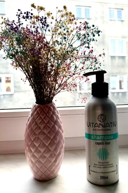 Vitanativ Szampon do włosów, Capelli Lisci, Wygładzający