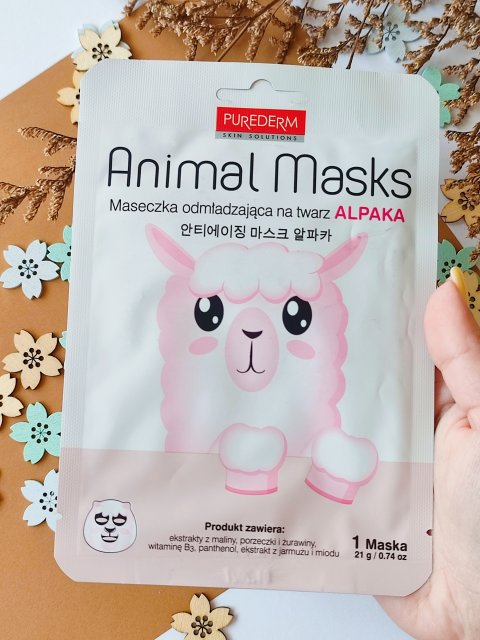 Maseczka do twarzy w płacie 