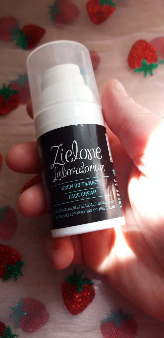 Zielone Laboratorium Krem do twarzy, Ekstremalnie regenerująco-nawilżający, Na dzień i na noc