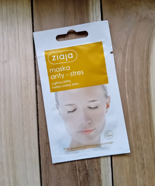 Ziaja Maseczka do twarzy, Anty - stres, Glinka żółta