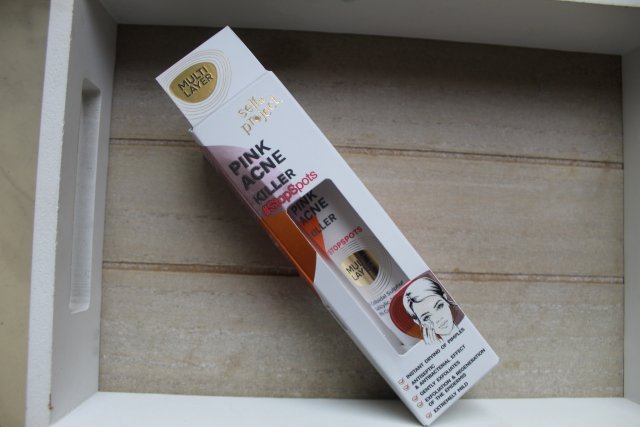 Selfie Project Pink Acne Killer, Preparat punktowy na niedoskonałości, Siarka kolidalna i kwas salicylowy