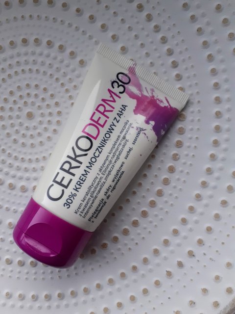 Cerko Krem mocznikowy z AHA, 30%, Cerko Derm 30