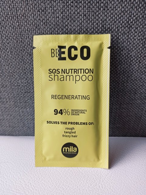Mila Professional Szampon do włosów, Be Eco, SOS Nutrition, Regenerujący