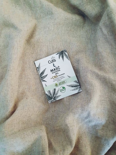 Cutis maść konopna CBD kannabidiol