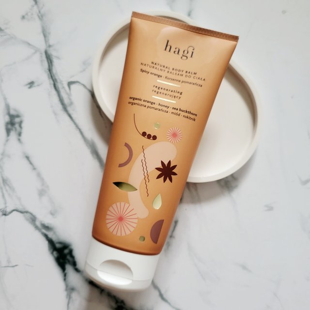 Hagi Cosmetics Balsam do ciała, Naturalny, Regenerujący, Korzenna pomarańcza