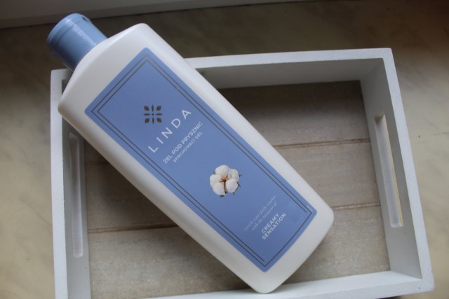 Linda żel pod prysznic, bawełna