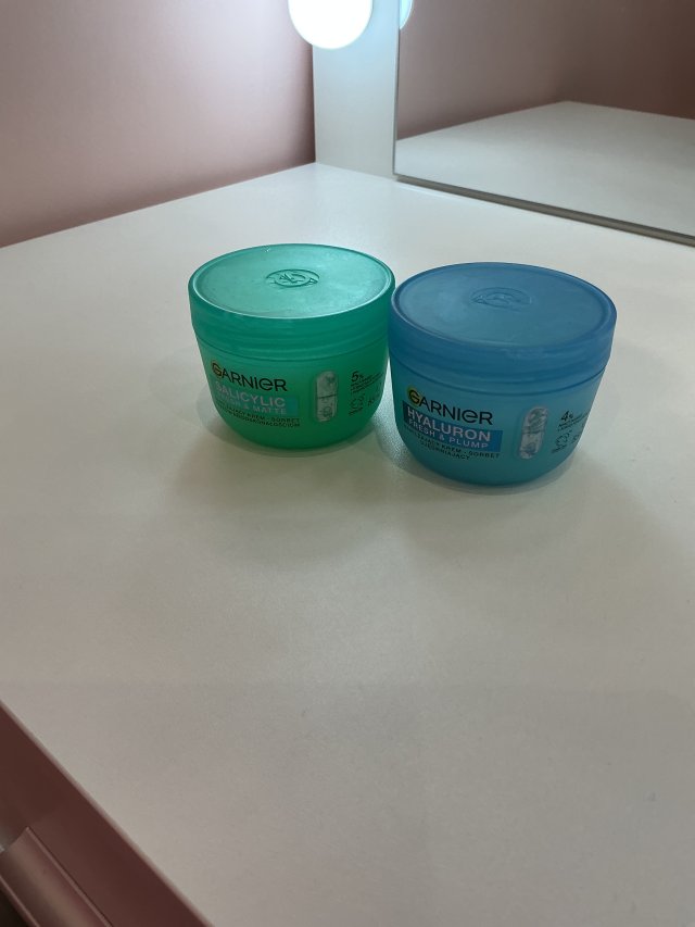 Garnier Vitamin C, Krem-sorbet do twarzy, fresh&Bright, Nawilżający, Dodający blasku 