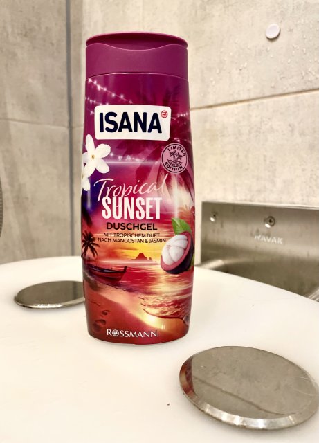 Isana żel pod prysznic Tropical Sunset