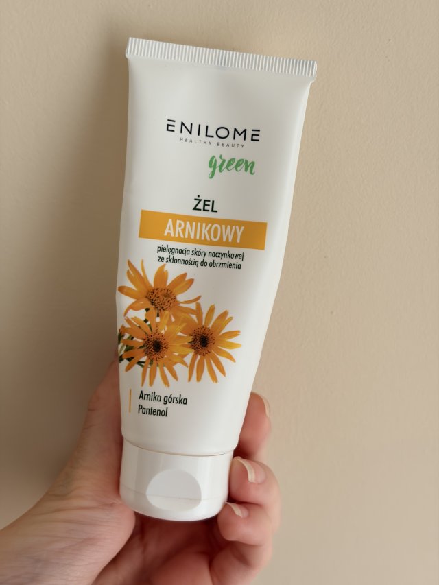 Enilome Healthy Beauty Green, Żel Arnikowy, Pielęgnacja skóry naczynkowej ze skłonnościami do obrzmienia 