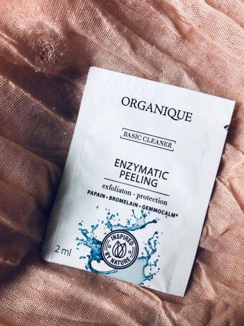 Organique, Peeling do twarzy, Enzymatyczny, Eksfoliacja i ochrona