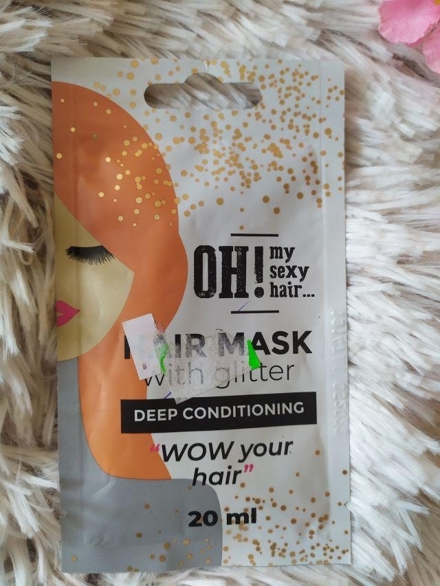 OH! my sexy hair Maska do włosów, Brokatowa, With Glitter, Deep Conditioning
