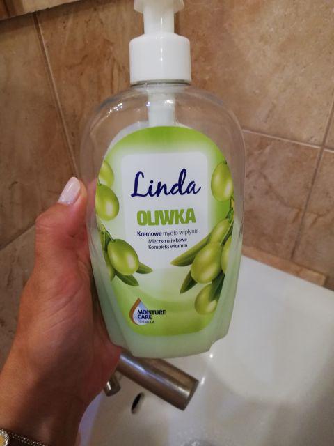 Linda kremowe mydło w płynie oliwkowe