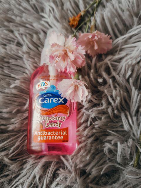 Carex KIDS, Antybakteryjny żel do rąk, Strawberry Candy