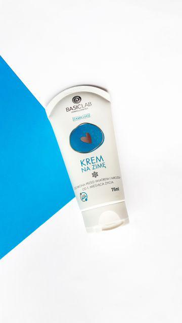 BasicLab Dermocosmetics Famillias, Krem na zimę, Ochrona przed wiatrem i mrozem od 1. miesiąca życia