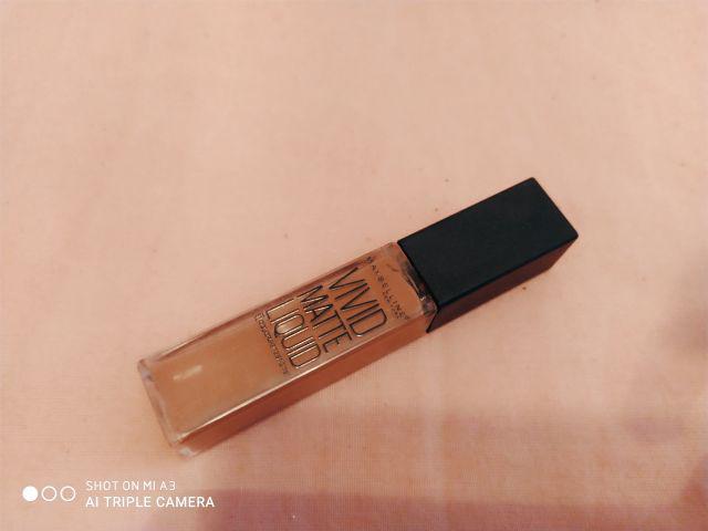 Maybelline Vivid Matte Liquid, Błyszczyk do ust, nr 50 Nude Thrill