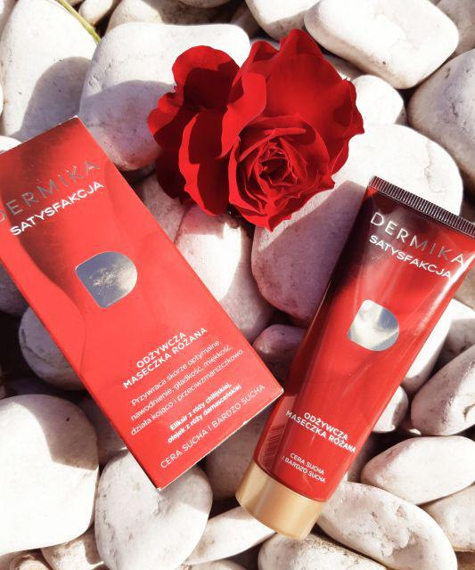 Dermika Maseczka do twarzy, Odżywcza, Różana, Satysfakcja, Cera sucha