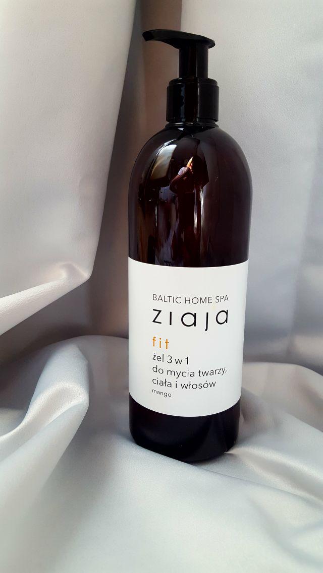 Ziaja Baltic Home SPA, Fit, Żel do mycia twarzy, ciała i włosów, 3w1, Mango