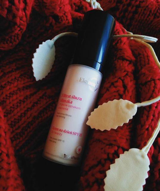 Element Krem do twarzy na dzień SPF 15, Filtrat ze śluzu ślimaka