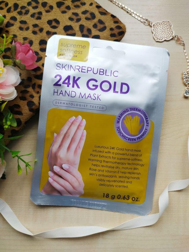 Skin Republic 24K Gold Hand Mask