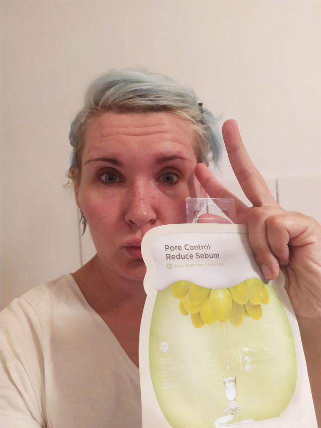 Frudia Maska do twarzy w płacie, Pore control, Reduce sebum