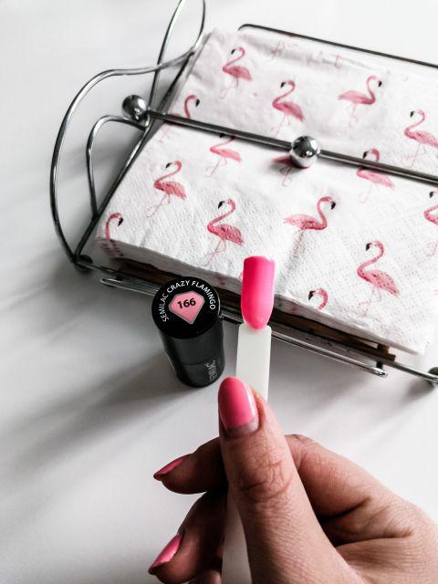 Semilac Lakier hybrydowy, 166 Crazy Flamingo