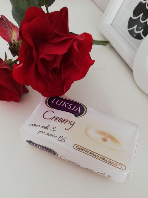 Mydło w kostce Luksja creamy Cotton Milk 