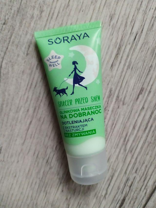 Soraya Sleep Well, Maseczka do twarzy, Glinkowa, Na dobranoc, Dotleniająca