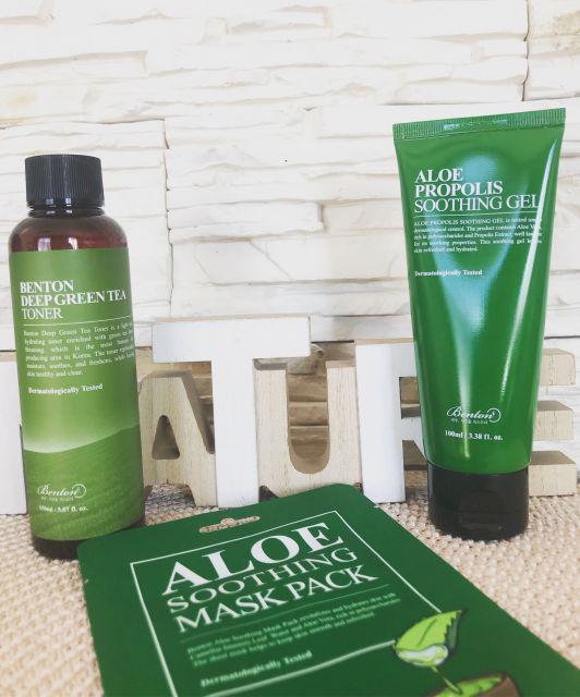 Benton Maska do twarzy w płacie, Aloe Soothing Mask Pack