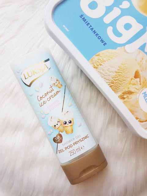 Luksja Żel pod prysznic, Limited Edition, Coconut Ice Cream