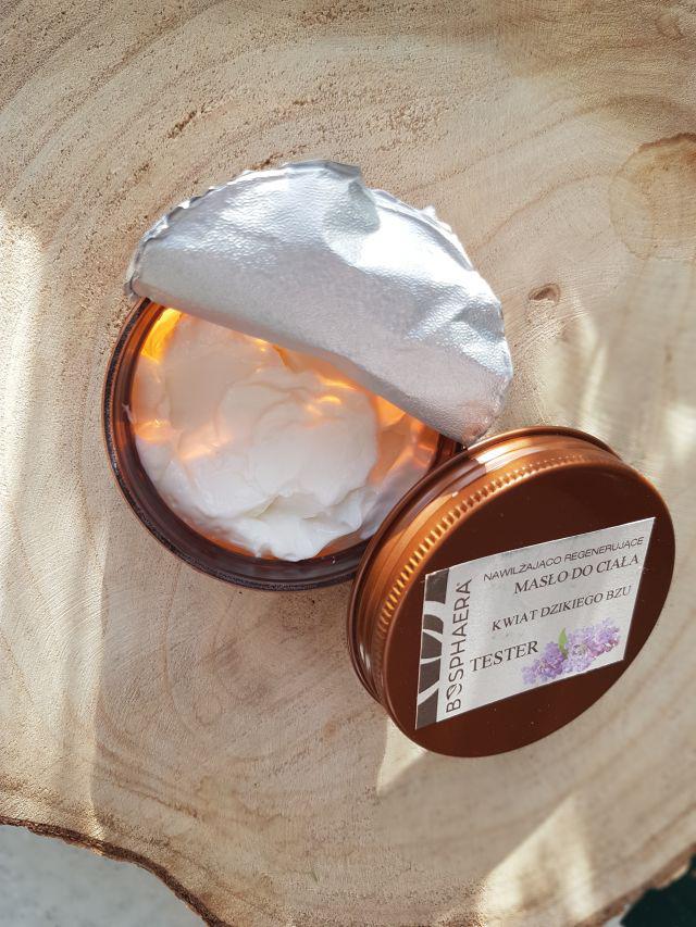 Bosphaera, masło do ciała, kwiat dzikiego bzu
