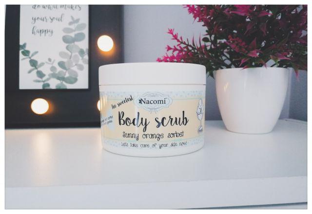 Nacomi Peeling do ciała, Body Scrub, Sunny Orange Sorbet