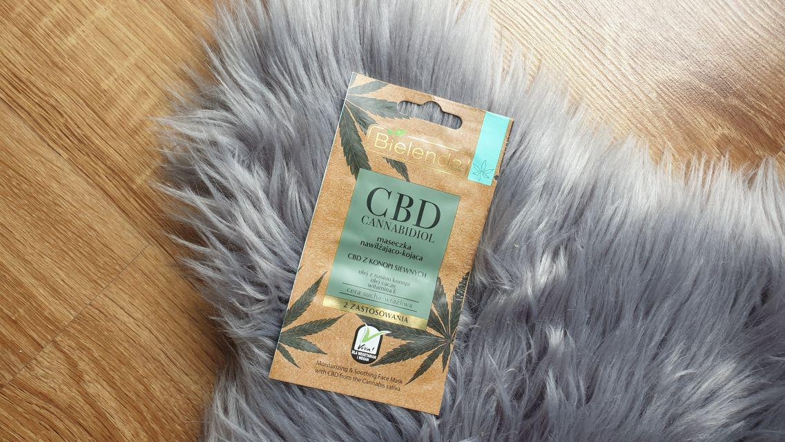 Bielenda CBD, Cannabidiol, Maseczka do twarzy, Nawilżająco-kojąca
