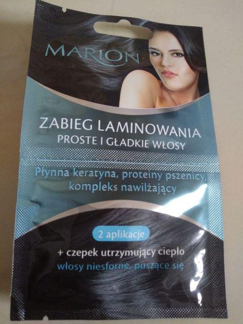 Marion Zabieg laminowania, Proste i gładkie włosy