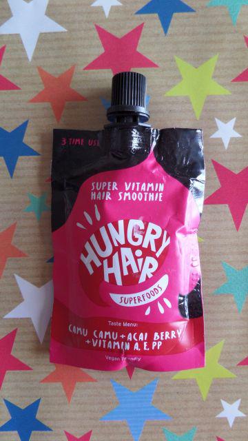 Hungry Hair Superfoods, Maska do włosów, Smoothie, Camu Camu, Jagody acai i witaminy A, E, PP