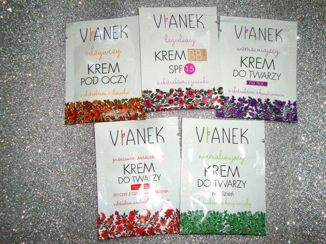 zestaw probek do twarzy vianek