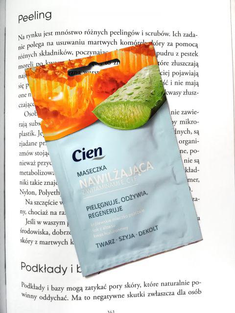 Cien Maseczka do twarzy, Nawilżająca, Z witaminami E, C i F