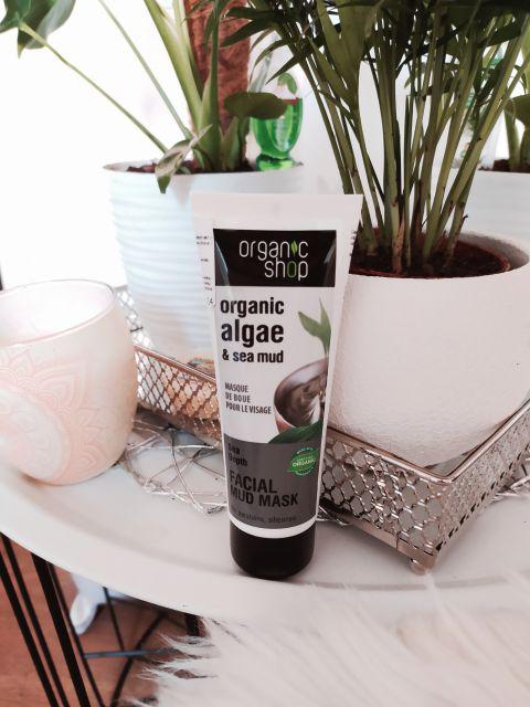 Organic Shop Maska do twarzy, Błotna, Algi i Błoto z Morza Martwego