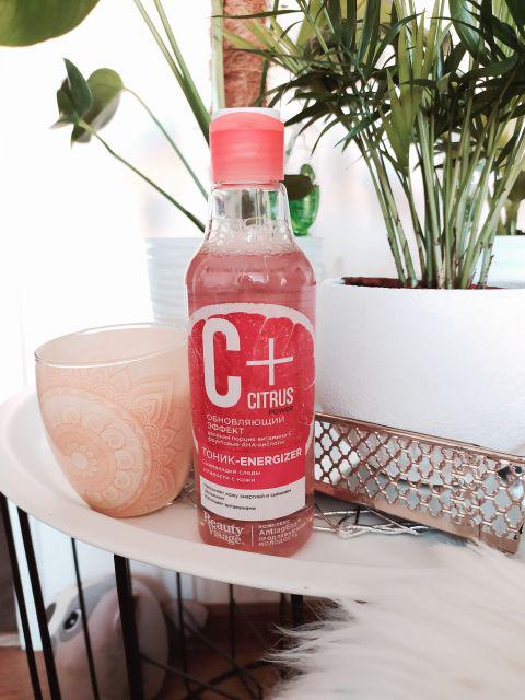 Fitokosmetik C+, Tonik do twarzy, Energizujący, Citrus Power