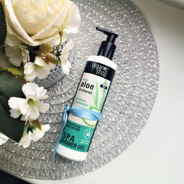 Organic Shop Żel pod prysznic, Aloe & Minerals 
