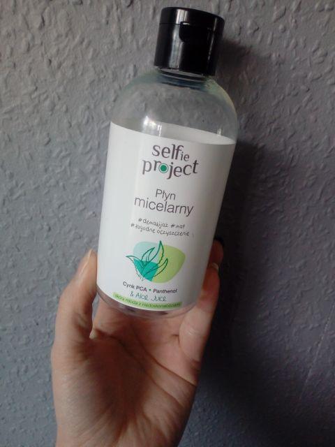 Selfie Project Płyn micelarny, Cynk PCA, panthenol & Aloe Juce, Skóra młoda z niedoskonałościami