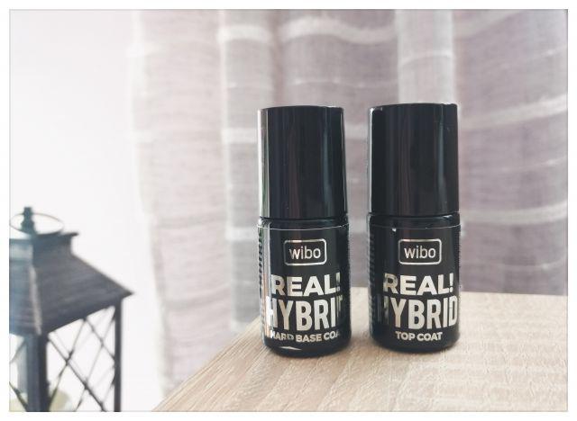 Wibo Real! Hybrid, Lakier hybrydowy, Top Coat, baza